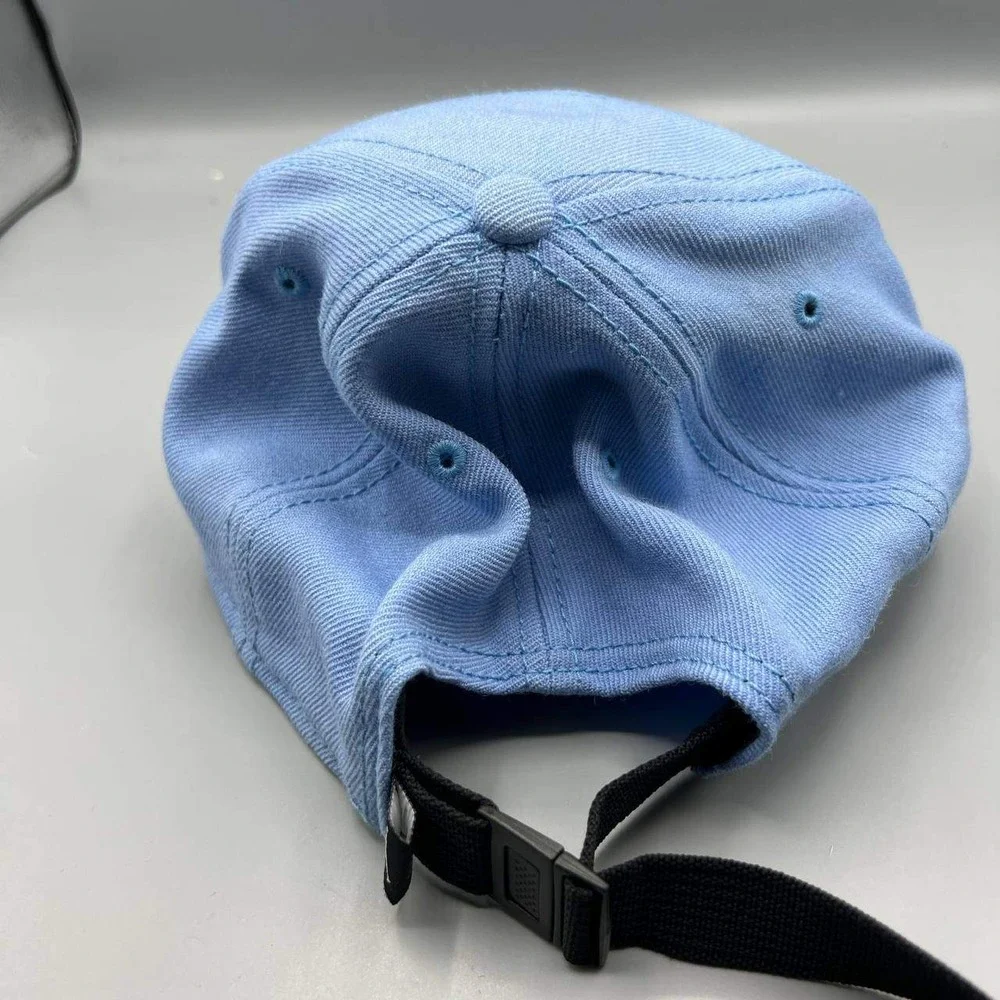 Air Jordan 5 Panel‎ Hat Men Blue Embroidered Logo Jumpman Strap Back Cap